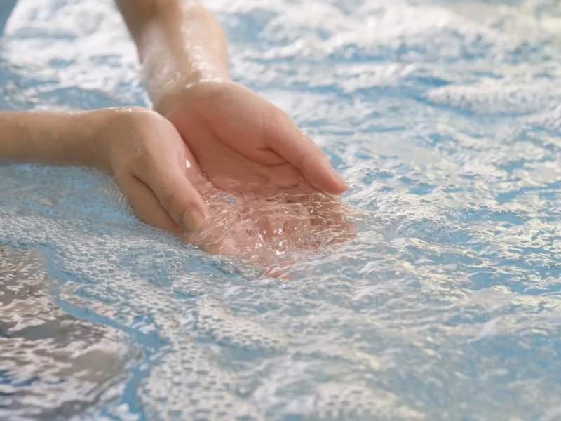 Jacuzzi design et confortable